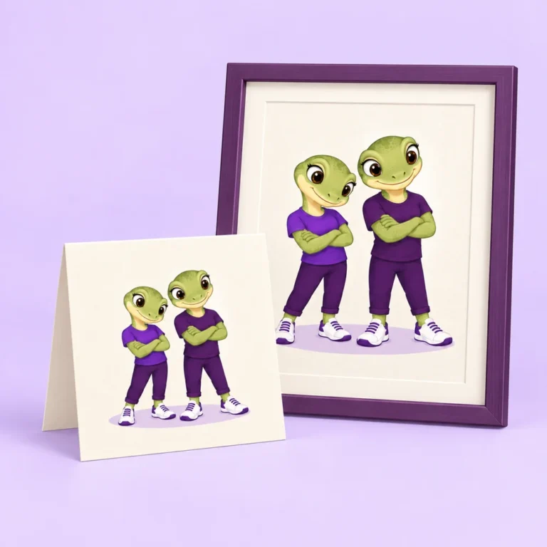 HookSpark art print and greeting card